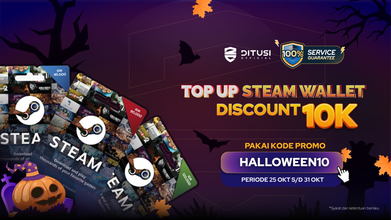 Promo steam wallet code halloween