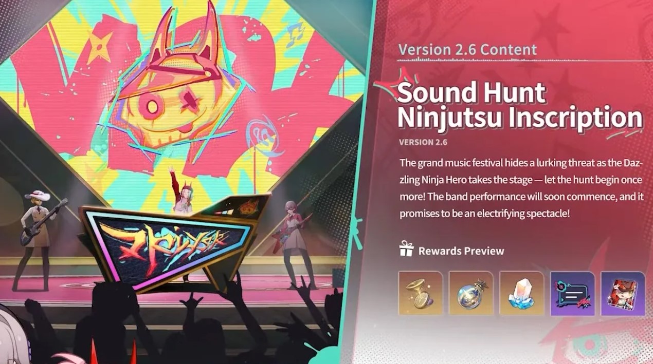 Sound Hunt Ninjutsu Inscription Banner Honkai Star Rail 2.6